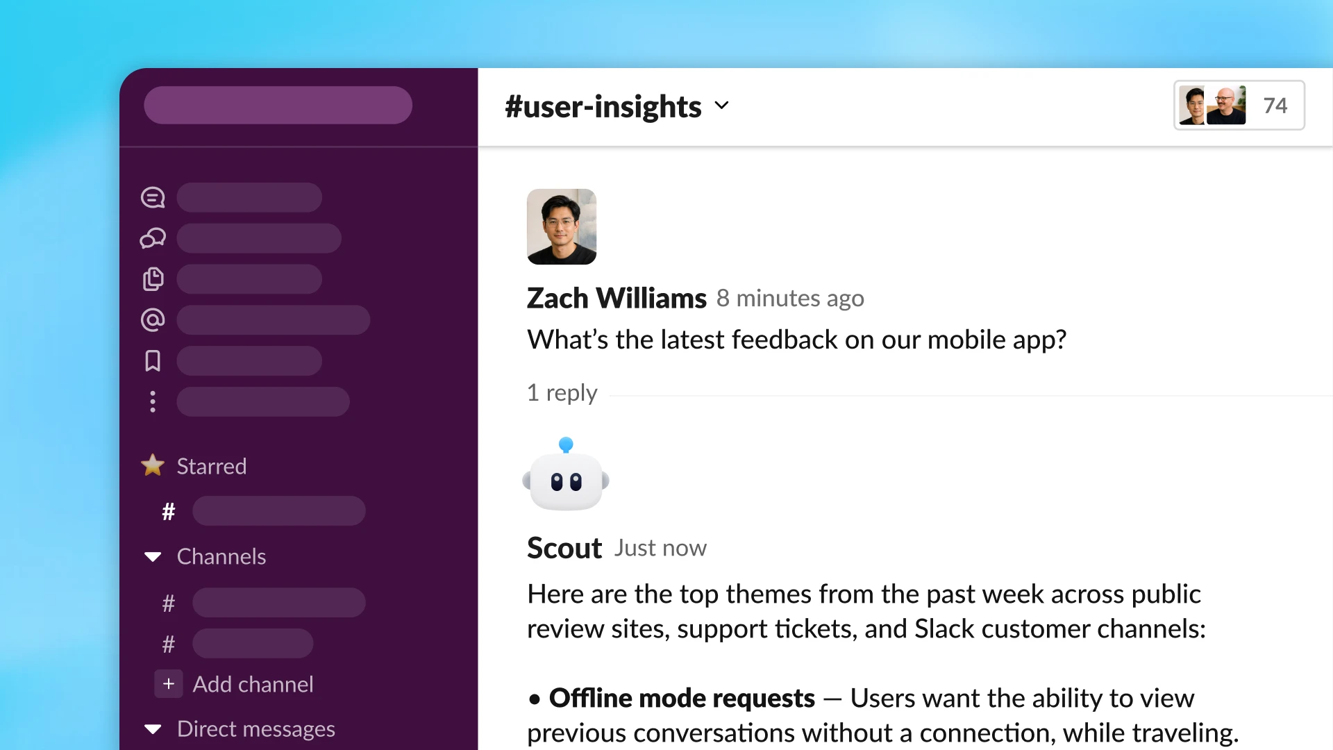 OpenAI workspace agents 官方 Slack 协作主视觉